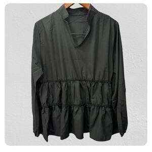 Basico Women’s Tiered Blouse Tunic Size 2X XXL NEW # H286